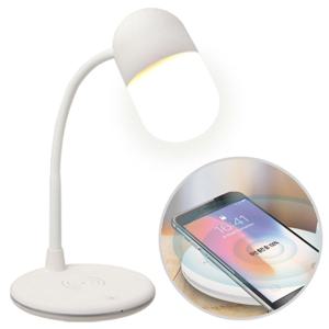 BM-M003 스탠드 조명 블루투스 스피커 LED램프 무선 충전 스마트폰 페어링 모던