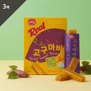 이더스 100% 국내산 리얼 고구마바 200g (20g x 10개입) 3팩