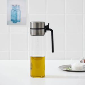 슬림 손잡이 내열 유리 오일병_500ml