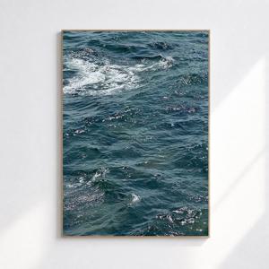 바다 물결 해변 윤슬 인테리어 포스터 액자 : 28 Sunlit Wave
