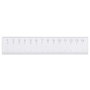 아크릴 클리어 자 15cm