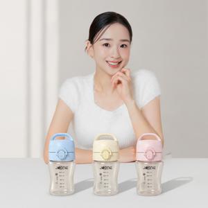 주니 입모아컵 아기 물컵 원터치 PPSU 탑핸들 210ml