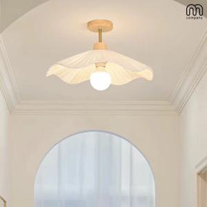 [해외] 제리 LED 플라워 직부조명 천장등 방등 침실 간접 조명 무드등 카페 인테리어