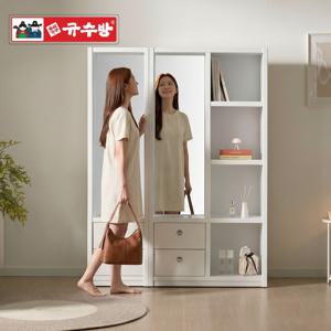 틈새 화장대 서랍장 전신거울 수납장 수납화장대 화이트 400 800