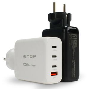 고용량 100W GAN 초고속 충전기 PD PPS 멀티 듀얼 4포트 휴대폰 C타입 USB