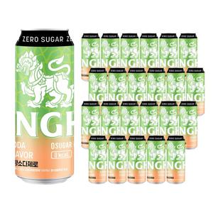 싱하 레몬멜론향소다 제로 1박스 (330ml*24)