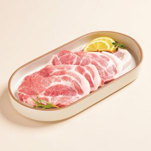 한돈 목살 300g (구이용/숯불용 택)