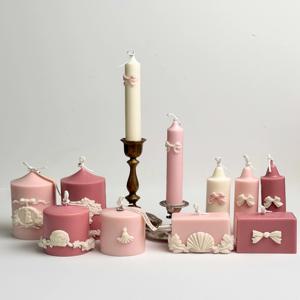 빈티지캔들 핑크 Vintage Candle Pink 오브제캔들 소이캔들