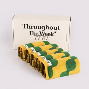 포레스트 오브제 비즈 타올 5P SET 250g 고중량 호텔수건 페이스타올(선물패키지)