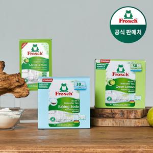 독일 식기세척기 기본형 세트(식기세척기세제 30개입2개+식세기 클리너 125g)