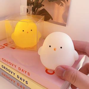병아리 LED 동물 무드등 수유등 수면등 인테리어 미니 조명 소품 2colors