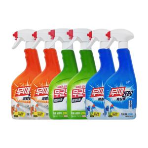 무균무때 주방용x2 + 곰팡이x2 + 욕실용x2