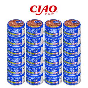 CIAO 화이티캔 가다랑어&가다랑어포 85g x 24캔