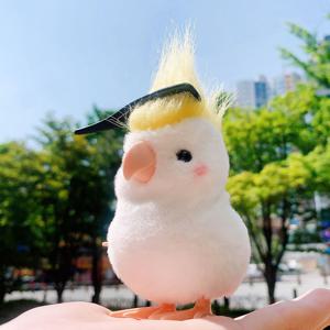 멋쟁이 앵무새 장난감 인형 감성 인테리어 소품
