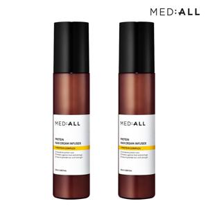 프로틴 단백질 손상모 탈모완화 헤어 크림 인퓨저 120ml 2개