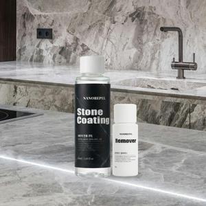 스톤 유막제거제 세트 50ml 천연대리석 코팅제