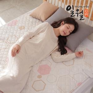 핑크하모니 먼지없는 초절전형 워셔블 카본 탄소 전기매트 / 카본매트 더블