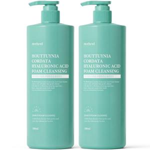 1+1 메르헨트 어성초 히알루론산 대용량 폼클렌징 500ml 약알칼리 클렌징폼 폼클렌저