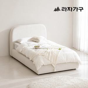 세라 조야 패브릭 호텔 서랍 수납 침대 프레임 SS 헤드형+포켓하드