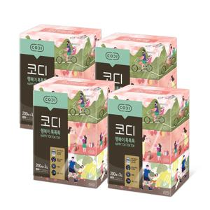 행복이 톡톡톡 200매  x 3개입 4팩