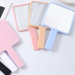 미니 휴대용 거울 여행용 예쁜 화장대 핸드 거울 손거울 2개세트 3COLOR