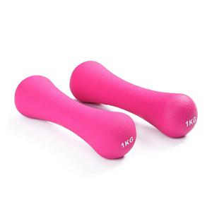 [2개1세트] 미용아령 1KG~2KG 원형아령 미용덤벨 컬러덤벨 홈트(K4-61)