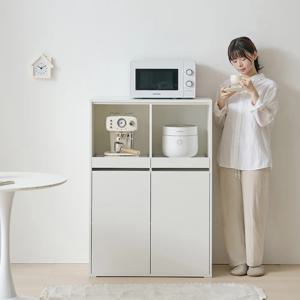 루엔 전자렌지 밥솥 주방 수납장 포켓수납 렌지대 800 멀티형 듀얼형