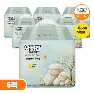 NEW 슈퍼드라이 오버나이트 팬티 대형 26매X6팩