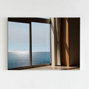 바다 창문 힐링 그림 인테리어 액자_just see sea