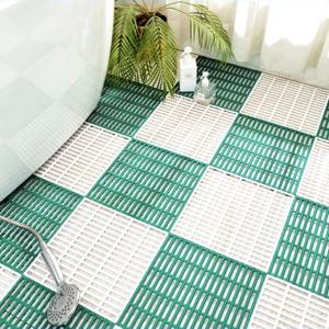 조립식 욕실 인테리어 미끄럼방지 발매트 6색상 퍼즐 화장실 샤워실 바닥 물빠짐 발판 매트