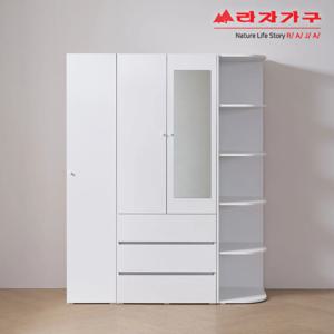 위드 키큰 모노 1600 옷장세트 코너선반형