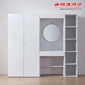 위드 키큰 모노 2200 광폭 옷장세트 화장대형