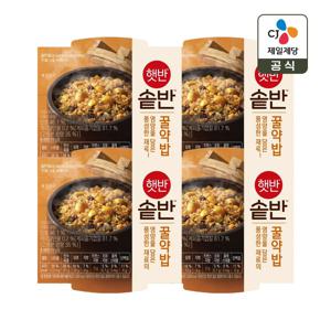 햇반 솥반 꿀약밥 210g x4개