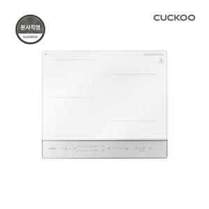 [렌탈] 3구 화이트 셰프스틱 인덕션 레인지 CIR-EP340FW