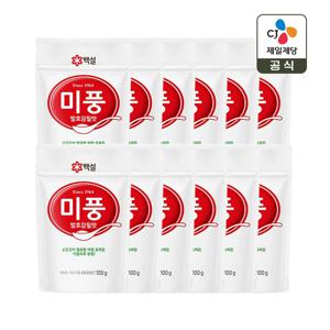백설 발효감칠맛 미풍 미원 100g x12개