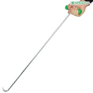 강선 T자형 갈쿠리 640mm 마대 가마니 갈퀴 맨홀개폐 운반용