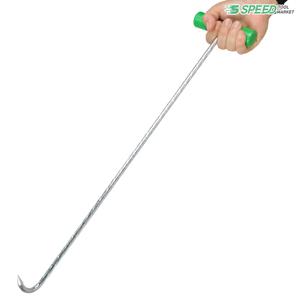 강선 T자형 갈쿠리 540mm 마대 가마니 갈퀴 맨홀개폐 운반용