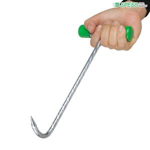 강선 T자형 갈쿠리 240mm 마대 가마니 갈퀴 맨홀개폐 운반용