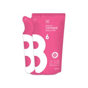 다목적세정제 베이킹소다 워터 500ml 리필x2