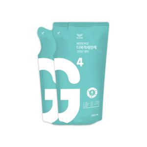 다목적세정제 구연산 워터 500ml 리필x2