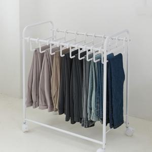 논슬립 2단 바지걸이 10p