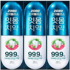 진지발리스 허벌민트 잇몸치약 120g x3개입