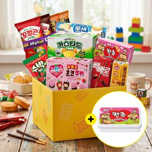 롯데 인기과자 11종 선물세트(카스타드,빼빼로,칸쵸,꼬깔콘 등)