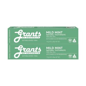 그란츠 치약 마일드 민트 110g 2개