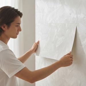 스톤 텍스처 접착식 폼블럭 10장세트 단열 쿠션 벽지 셀프 diy 인테리어 포인트시트지