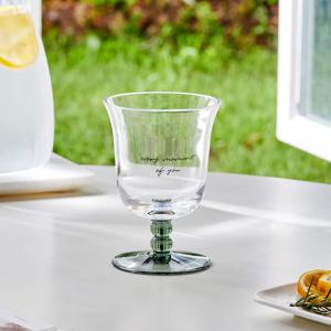 동글동글 아크릴 고블렛컵280ML 그린