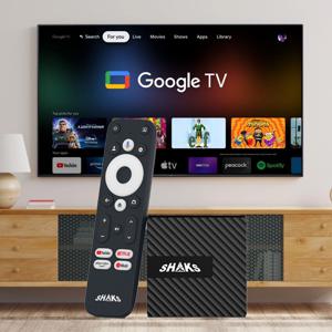 샥스 G1 구글TV 4K UHD OTT 셋탑박스 유튜브 넷플릭스 스마트TV