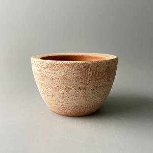 이태리 수제 빈티지 토분 디그리아 러스틱 - 15cm 팽이타입 - 살구(아레나) 색상