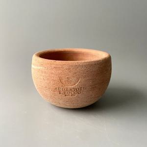 이태리 수제 빈티지토분 (라보라토리오 산 로꼬) - 14cm 보울타입 - 살구(아레나) 색