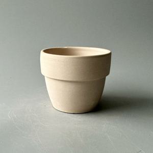 Envie 앙비까사 베트남토분 9cm 도토리 팽이토분 - 화이트(아이보리) 색상